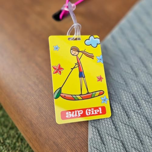 Dr. SUP - SUPtag - SUP Girl - Beschriftung - Namensanhänger für Dein Board Dr. SUP - SUPtag - SUP Girl - Beschriftung - Namensanhänger für Dein Board von Dr. SUP