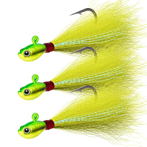 Dr.Fish Bucktail Jig Salzwasser Angeln Jig Buck Tail Hair Lure Surf Angeln Barsch Striper Makrele Heilbutt Flouder Köder 57 g Dr.Fish Bucktail Jig Salzwasser Angeln Jig Buck Tail Hair Lure Surf Angeln Barsch Striper Makrele Heilbutt Flouder Köder 57 g von Dr.Fish