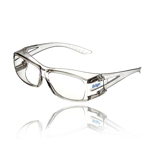 Dräger Schutzbrille X-pect 2400 | Leichte Arbeitsschutzbrille| Für Baustelle, Werkstatt, Fahrrad-Fahren, Joggen, Rettungsdienst, Labor | Klar, kratzfest und beschlagfrei Dräger Schutzbrille X-pect 2400 | Leichte Arbeitsschutzbrille| Für Baustelle, Werkstatt, Fahrrad-Fahren, Joggen, Rettungsdienst, Labor | Klar, kratzfest und beschlagfrei von Dräger