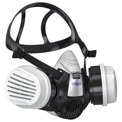 Dräger X-plore 3300 Lackiererset mit A2P3 Kombi-Filter – Halbmaske für Maler & Lackierer, zuverlässiger Schutz gegen Dämpfe, Gase und Fein-Staub, Größe S Dräger X-plore 3300 Lackiererset mit A2P3 Kombi-Filter – Halbmaske für Maler & Lackierer, zuverlässiger Schutz gegen Dämpfe, Gase und Fein-Staub, Größe S von Dräger