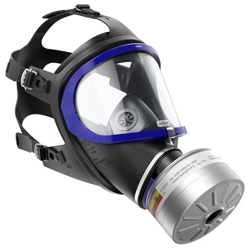 Dräger X-plore 6300 Vollmasken-Set mit A2B2E2K2 Hg P3 R D Gewindefindefilter, Rd40 Anschluss, Gasmaske für Chemie und Bauarbeiten Dräger X-plore 6300 Vollmasken-Set mit A2B2E2K2 Hg P3 R D Gewindefindefilter, Rd40 Anschluss, Gasmaske für Chemie und Bauarbeiten von Dräger