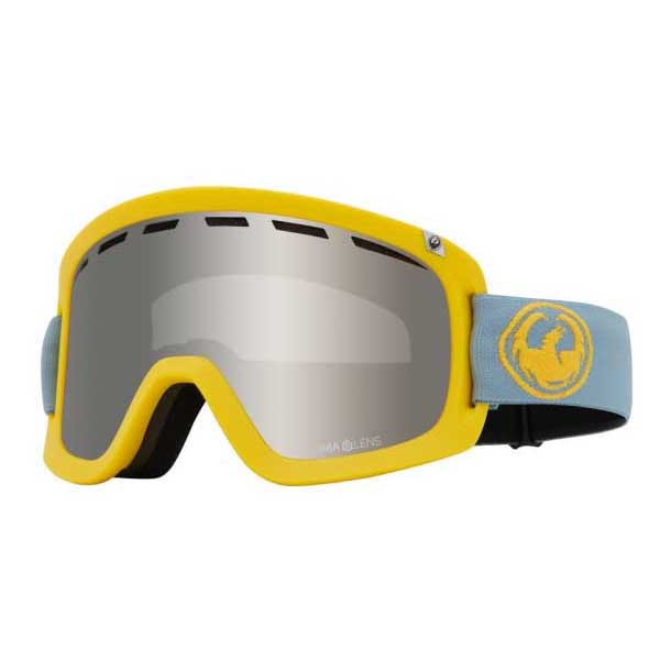 Dragon Alliance Dr D1 Otg Bonus 2 Ski Goggles Gelb Lumalens Silver Ion/CAT3+Lumalens Amber/CAT2 von Dragon Alliance