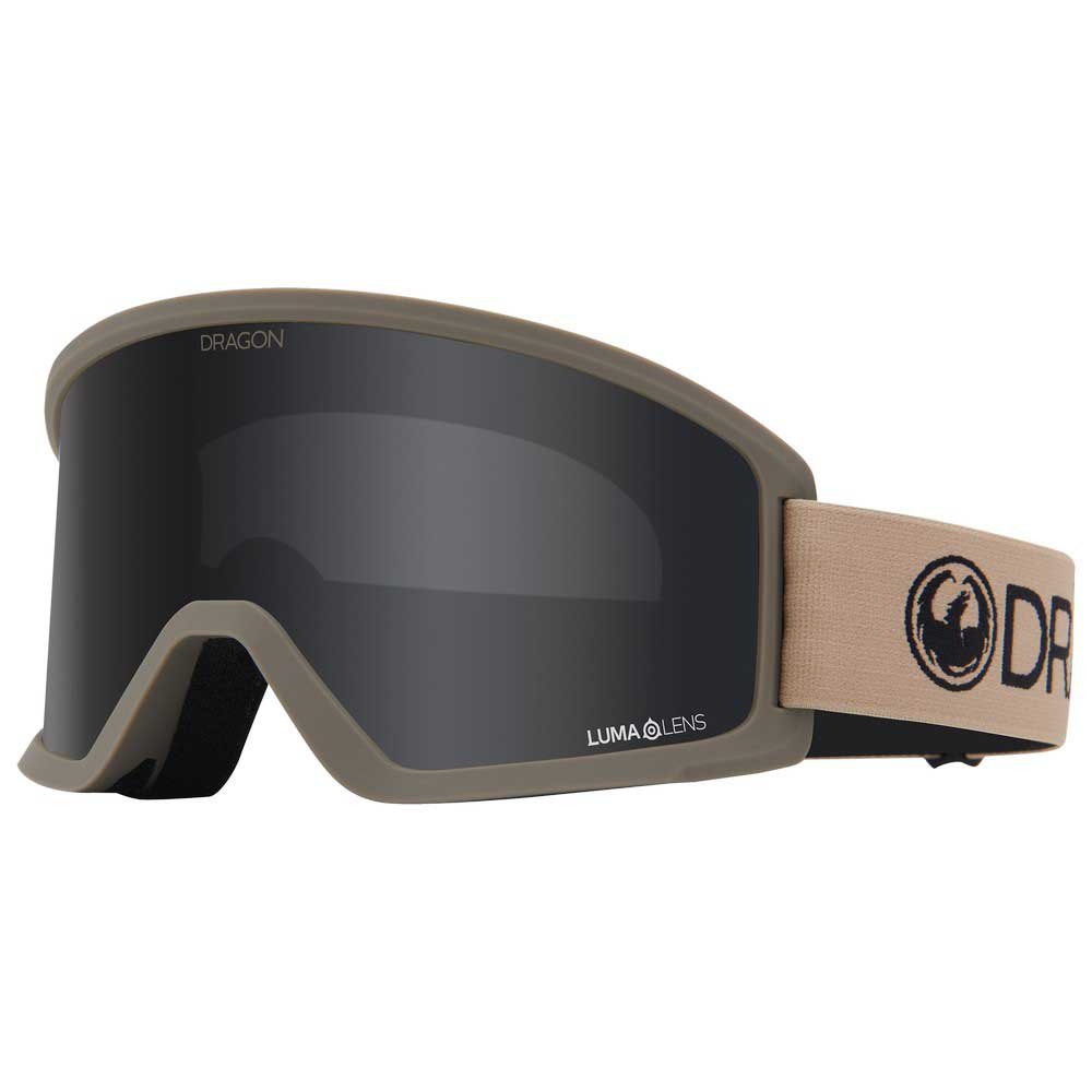 Dragon Alliance Dr Dx3 Otg Syder Ski Goggles Beige Lumalens Dark Smoke/CAT3 von Dragon Alliance