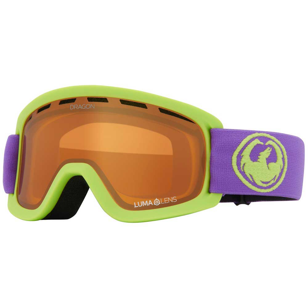 Dragon Alliance Dr Lil D 2 Ski Goggles Grün,Lila Lumalens Amber/CAT2 Dragon Alliance Dr Lil D 2 Ski Goggles Grün,Lila Lumalens Amber/CAT2 von Dragon Alliance