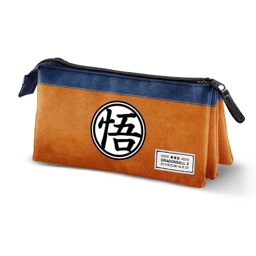 Dragon Ball Symbol-Dreifach Federmäppchen, Mehrfarbig, 23 x 11 cm Dragon Ball Symbol-Dreifach Federmäppchen, Mehrfarbig, 23 x 11 cm von KARACTERMANIA