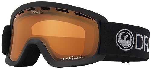 Dragon Schneebrille DR LIL D BASE CHARCOAL mit Lumalens Amber von Dragon