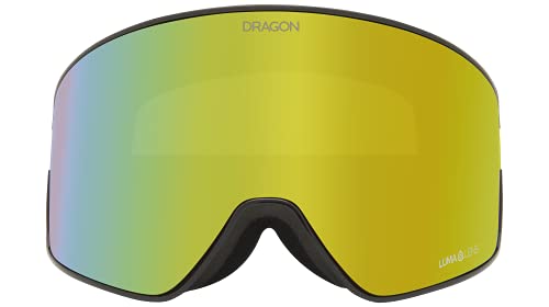 Dragon Unisex Snowgoggles PXV2 with Bonus Lens - Anthracite with Lumalens Gold Ion + Lumalens Amber von Dragon