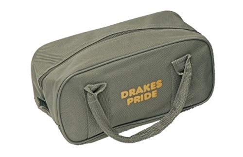 Drakes Pride 2 Schüssel Crown Green Schalen Zip Tasche * *, grau Drakes Pride 2 Schüssel Crown Green Schalen Zip Tasche * *, grau von Drakes Pride
