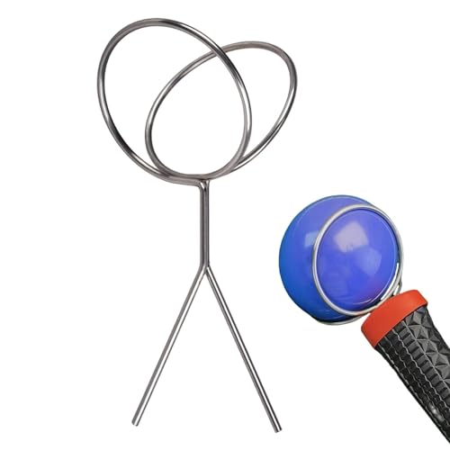 Dranng Golfball-Picker, Ball-Retriever-Werkzeug Golf,Edelstahl Golfball Tube Picker Golfbälle Shagger Grabber | Leichtes Golfballgreifer-Aufnahmegerät für Golfanfänger von Dranng