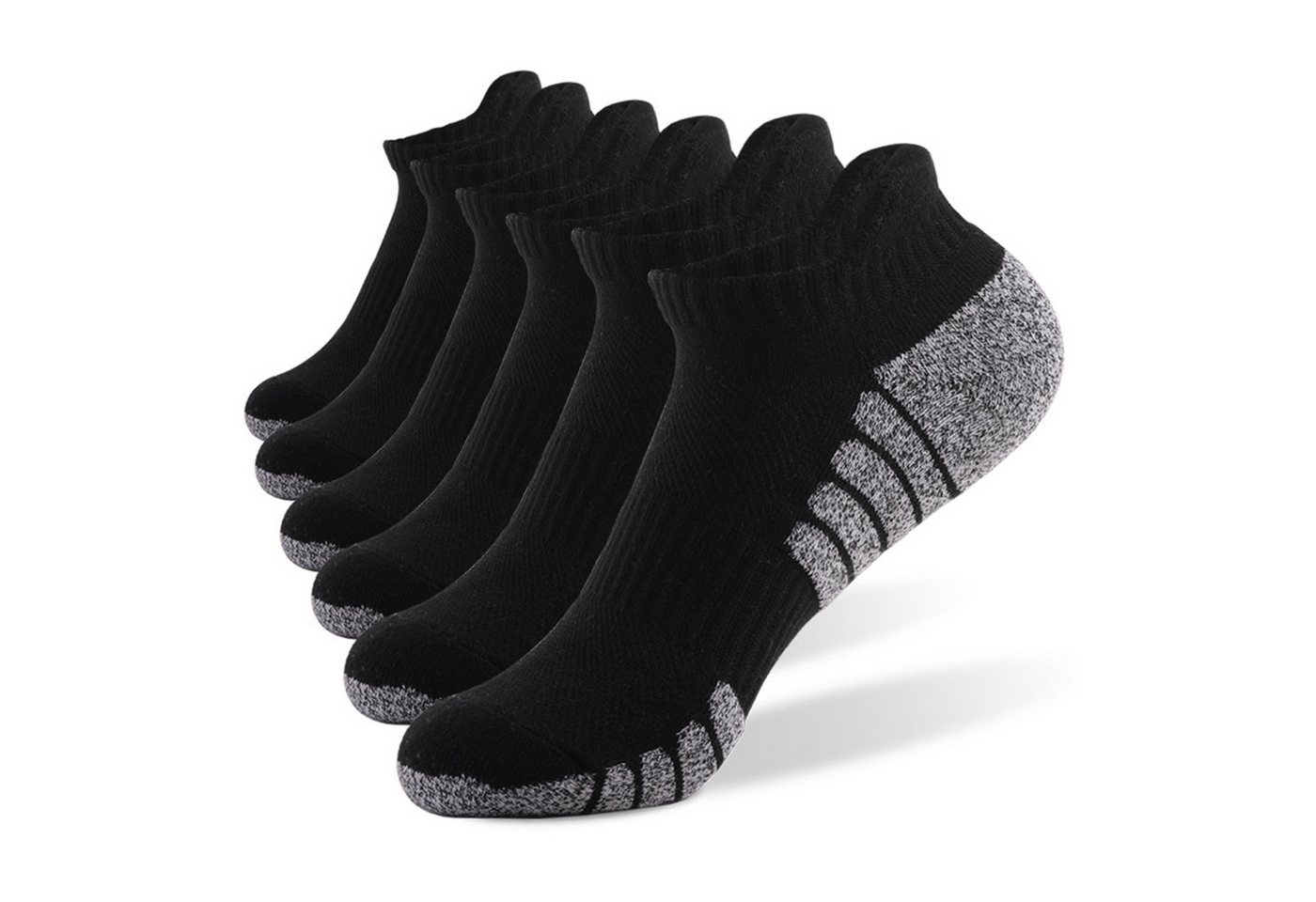 Dreafly Wandersocken Funktionssocken mit Frottee-Polstersohle und kurzem Schaft Set, 6 Paar von Dreafly