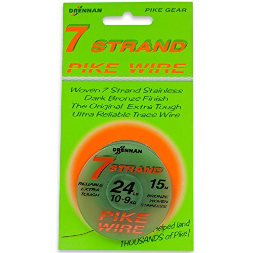 Drennan Tracer Wire Seven 7 Strand 24lb Stahlvorfach von Drennan