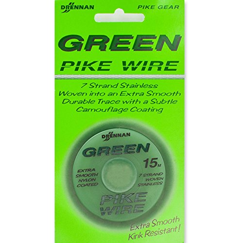 Drennan Green Pike Wire 9,1Kg Stahlvorfach Drennan Green Pike Wire 9,1Kg Stahlvorfach von Drennan