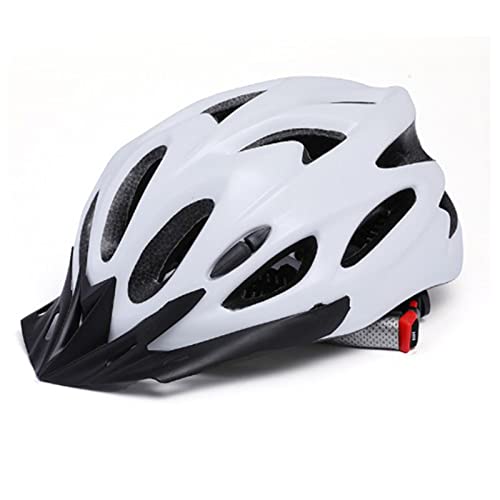 Drfeify EPS PC Fahrradhelm, Kopfschutz, Schutzhelm für Erwachsene, Mountainbike-Helm, Fahrrad-Reitzubehör für Männer und Frauen (Weiss) von Drfeify
