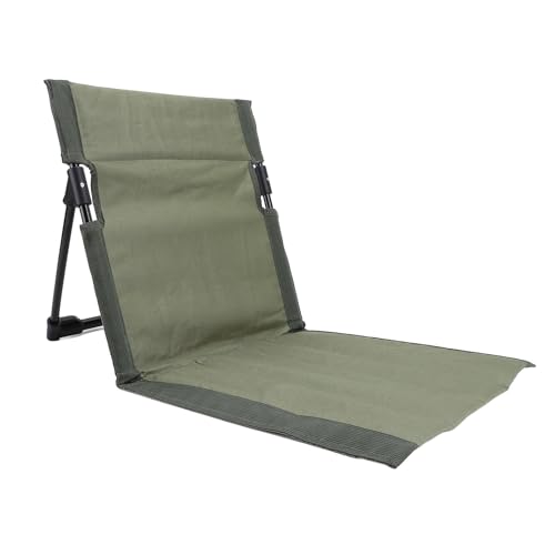 Drfeify Klappbare Chaiselongue für den Außenbereich, Tragbarer, Bequemer Strand-Loungesessel aus Oxford-Stoff für Rasen, Garten, Camping, Strand, Picknick (OD Grün) von Drfeify