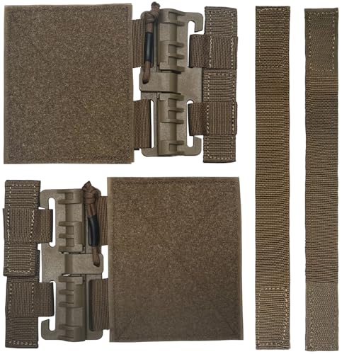 Drlmeio Taktische MOLLE-Weste, Schnellverschluss-Schnallen-Set, 1000D Nylon, Entfernungsschnalle, geeignet für Modifikation, JPC CPC NCP XPC 6094 420, Plattenträger mit von Drlmeio