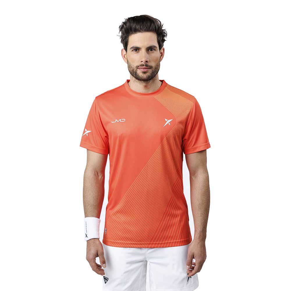 Drop Shot Airam Jmd Short Sleeve T-shirt Orange M Mann von Drop Shot