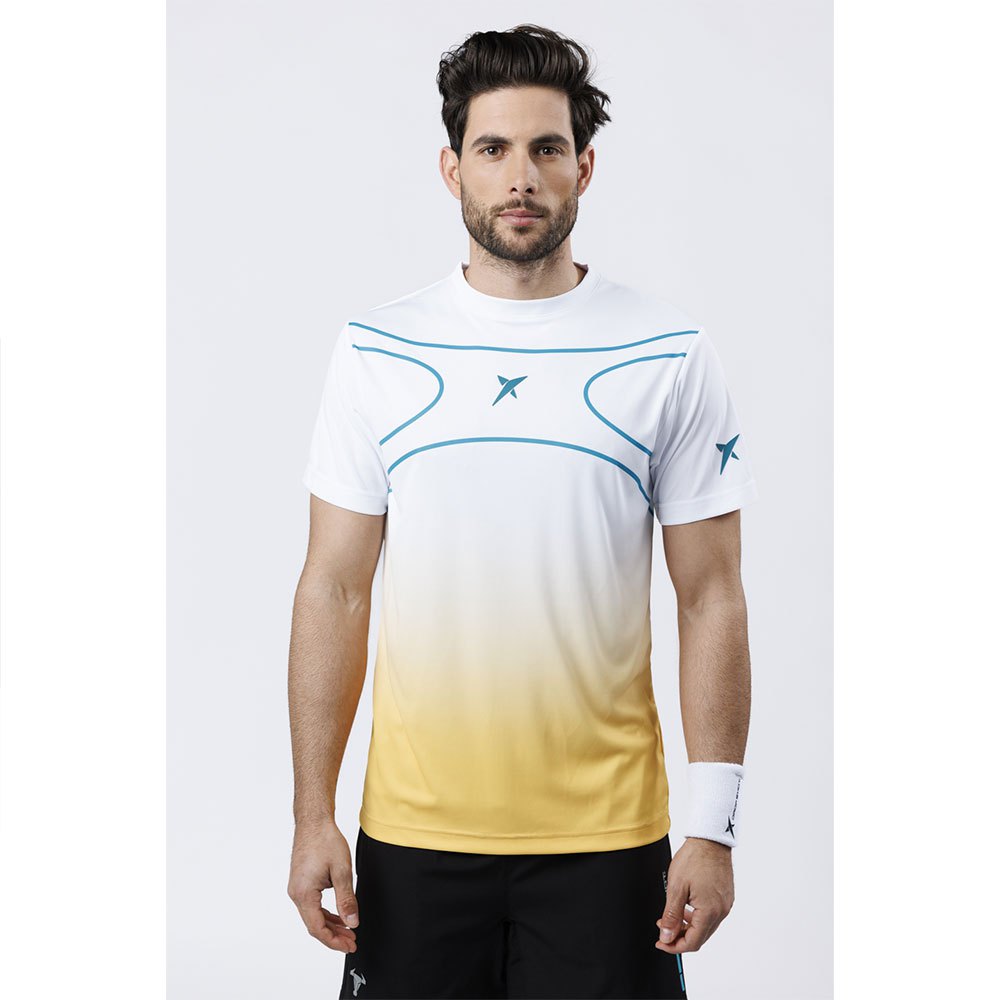 Drop Shot Alsai Campa Short Sleeve T-shirt Weiß L Mann von Drop Shot