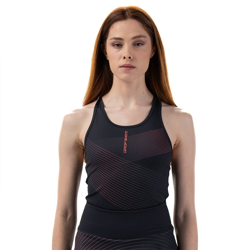 Drop Shot Andra Sleeveless T-shirt Schwarz S Frau Drop Shot Andra Sleeveless T-shirt Schwarz S Frau von Drop Shot