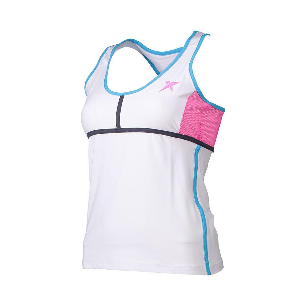 Drop Shot Brigitte Sleeveless T-shirt Weiß XL Frau Drop Shot Brigitte Sleeveless T-shirt Weiß XL Frau von Drop Shot