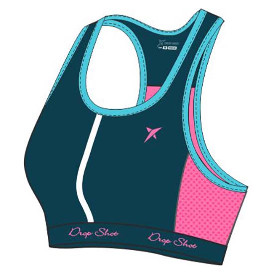 Drop Shot Brigitte Sports Bra Blau L Frau Drop Shot Brigitte Sports Bra Blau L Frau von Drop Shot