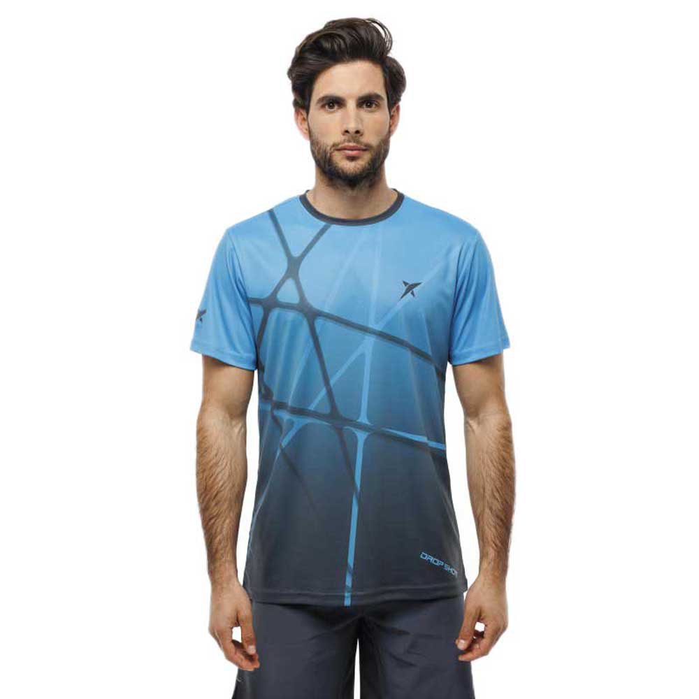 Drop Shot Bruno Short Sleeve T-shirt Blau S Mann Drop Shot Bruno Short Sleeve T-shirt Blau S Mann von Drop Shot