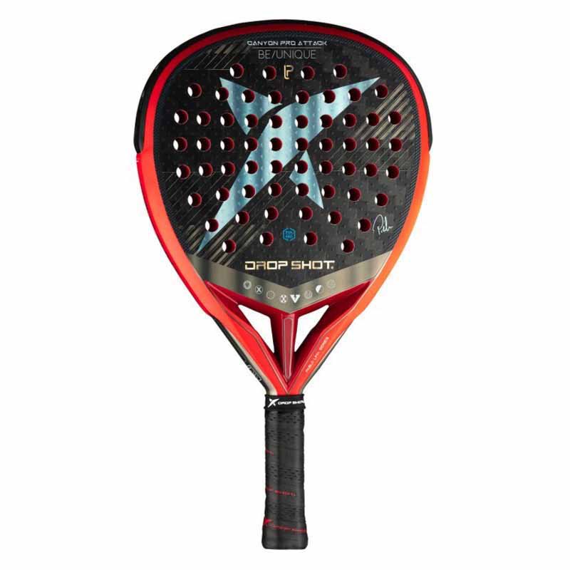 Drop Shot Canyon Pro Attack Padel Racket Rot 350-370 gr von Drop Shot