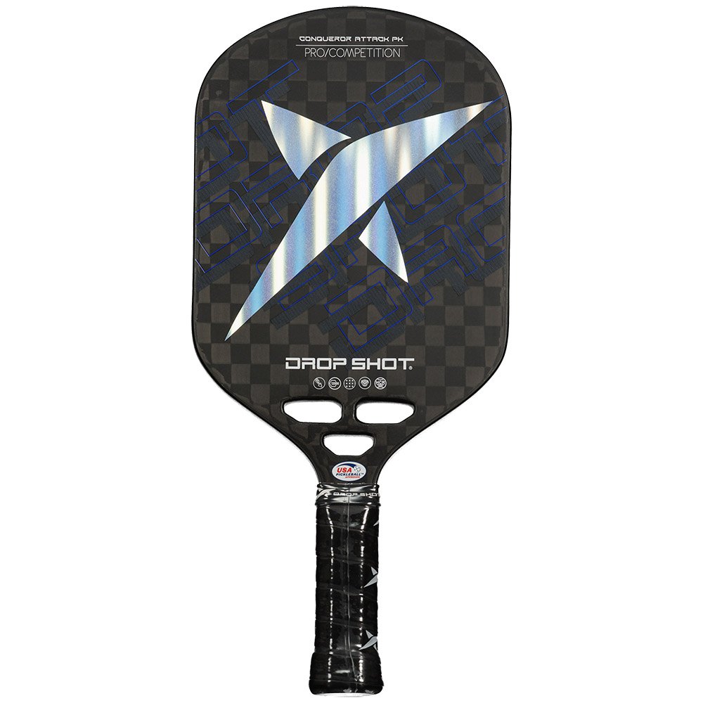 Drop Shot Conqueror Attack Pickleball Paddle Silber Drop Shot Conqueror Attack Pickleball Paddle Silber von Drop Shot