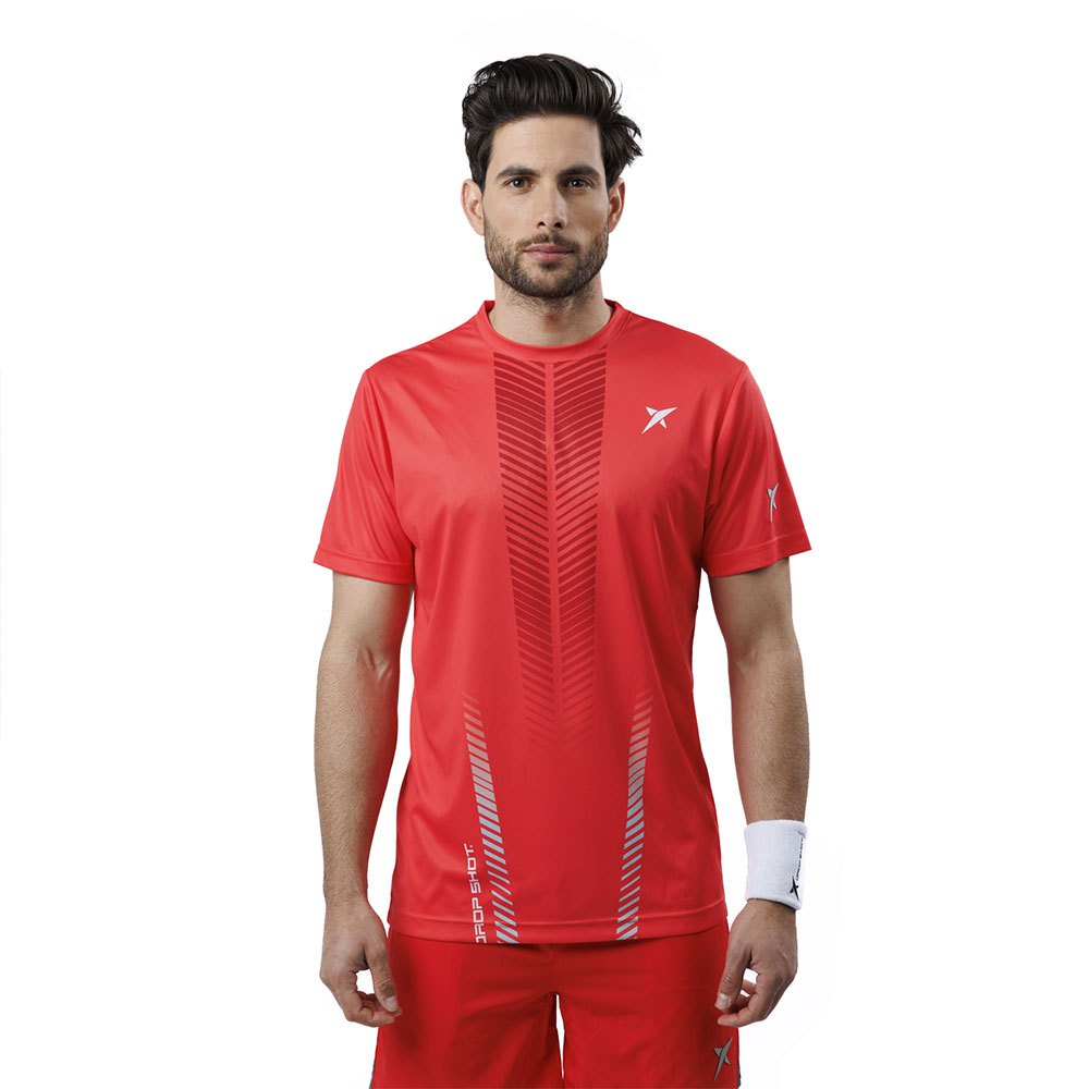 Drop Shot Dailos Short Sleeve T-shirt Rot XS Mann Drop Shot Dailos Short Sleeve T-shirt Rot XS Mann von Drop Shot