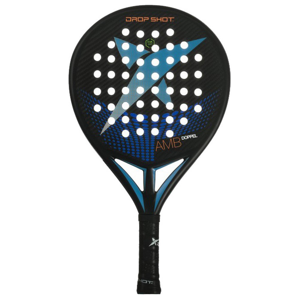 Drop Shot Doppel Padel Racket Schwarz von Drop Shot