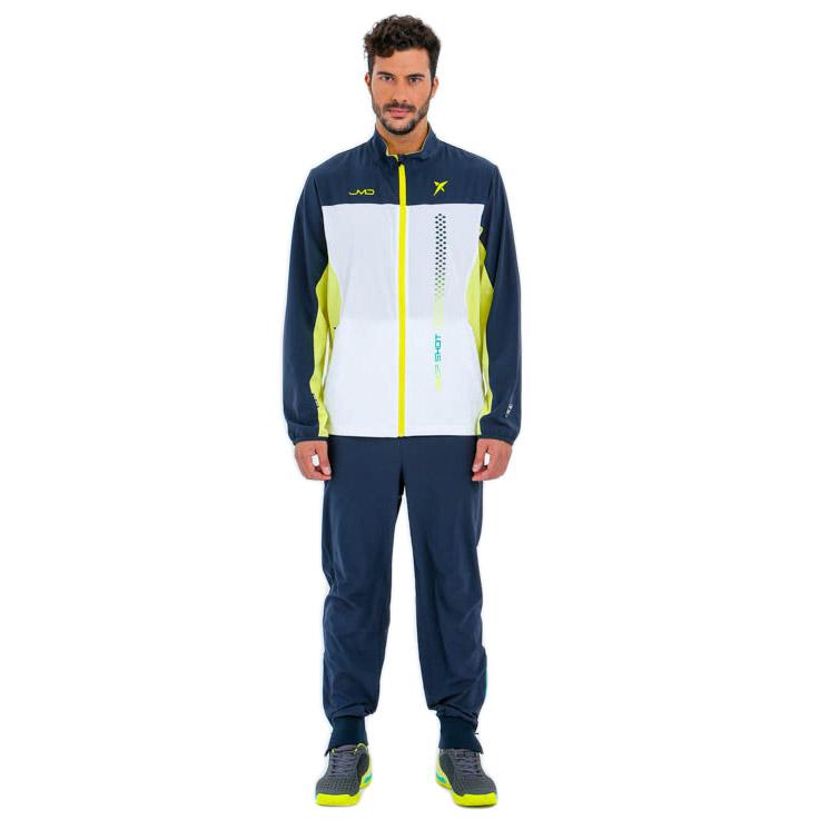 Drop Shot Electro Jmd Tracksuit Weiß,Blau XL Mann Drop Shot Electro Jmd Tracksuit Weiß,Blau XL Mann von Drop Shot