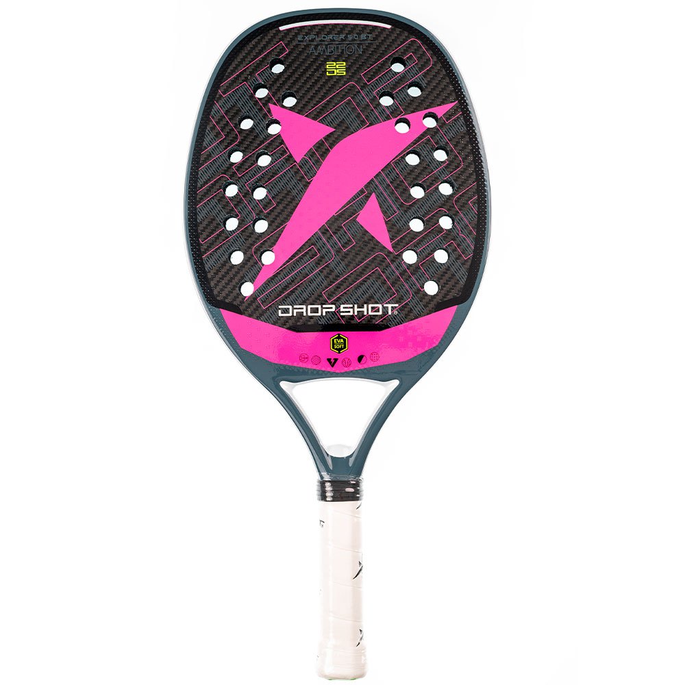 Drop Shot Explorer 5.0 Beach Tennis Racket Rosa von Drop Shot