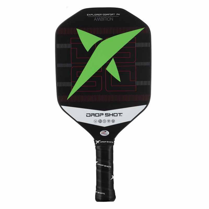 Drop Shot Explorer Comfort Pickleball Paddle Schwarz von Drop Shot