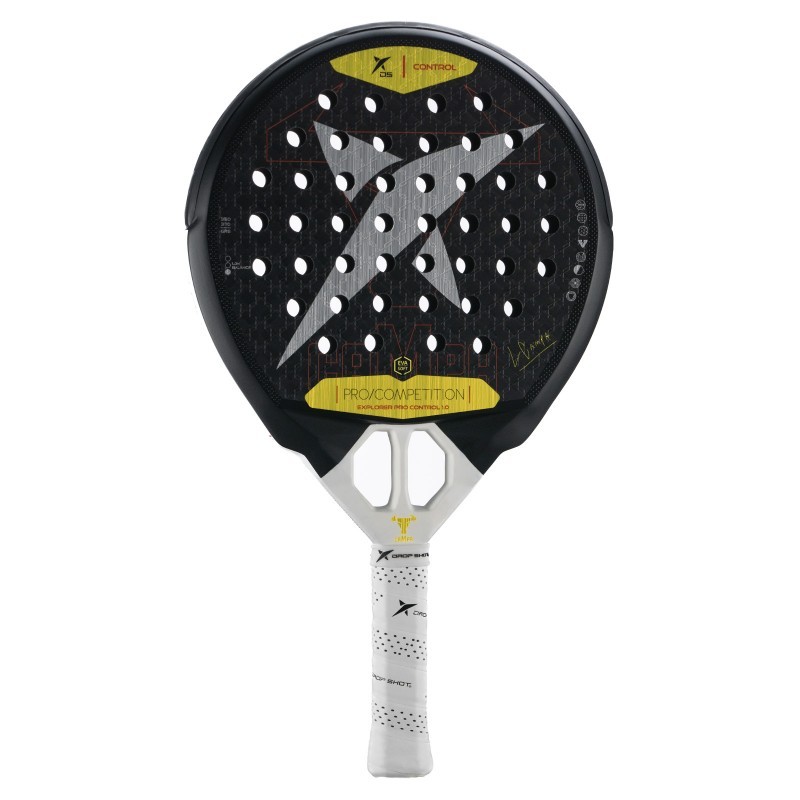 Drop Shot Explorer Pro Control 1.0 Padel Racket Silber 350-370 gr Drop Shot Explorer Pro Control 1.0 Padel Racket Silber 350-370 gr von Drop Shot
