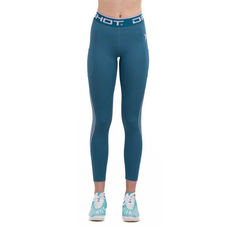 Drop Shot Frida Leggings Blau M Frau von Drop Shot