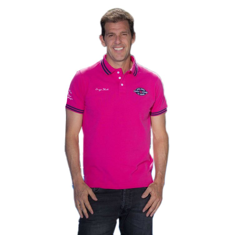 Drop Shot Izaro Short Sleeve Polo Rosa M Mann von Drop Shot