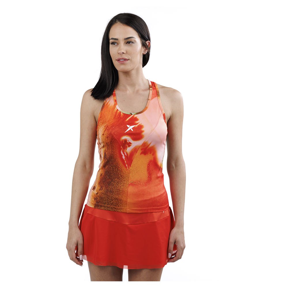 Drop Shot Maira Sleeveless T-shirt Orange S Frau von Drop Shot