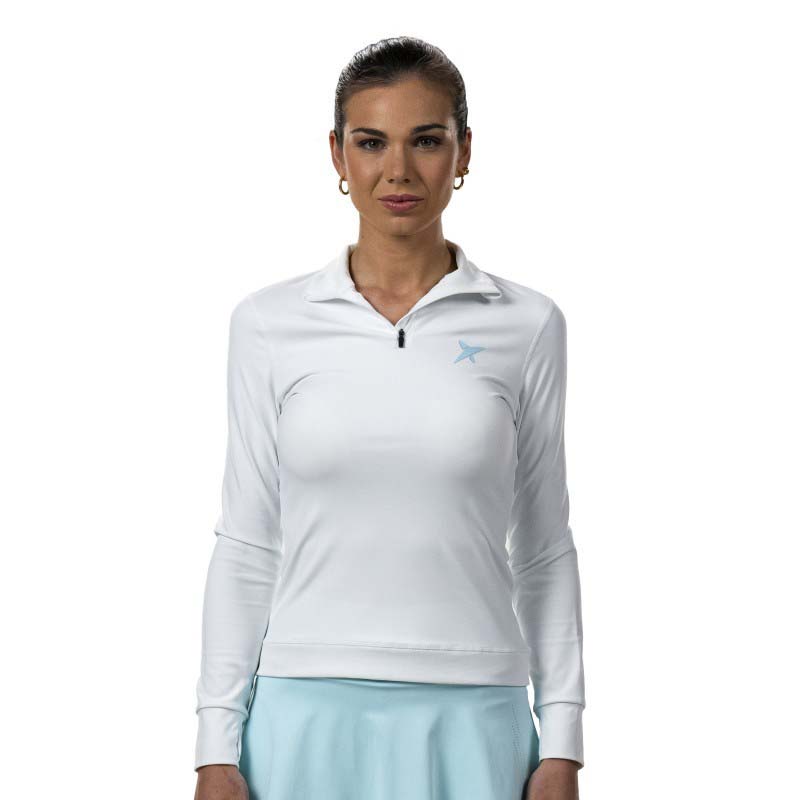 Drop Shot Opalo Half Zip Sweatshirt Weiß M Frau Drop Shot Opalo Half Zip Sweatshirt Weiß M Frau von Drop Shot