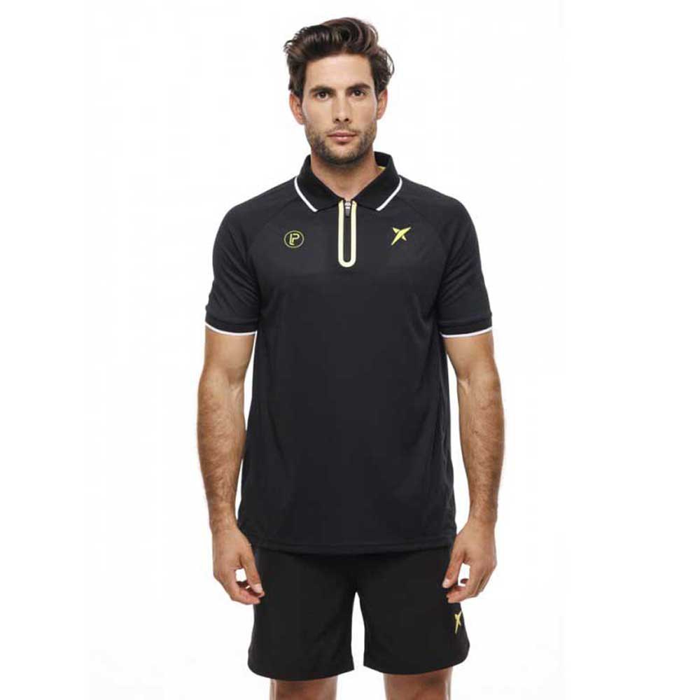 Drop Shot Rayco Short Sleeve Polo Schwarz XS Mann von Drop Shot