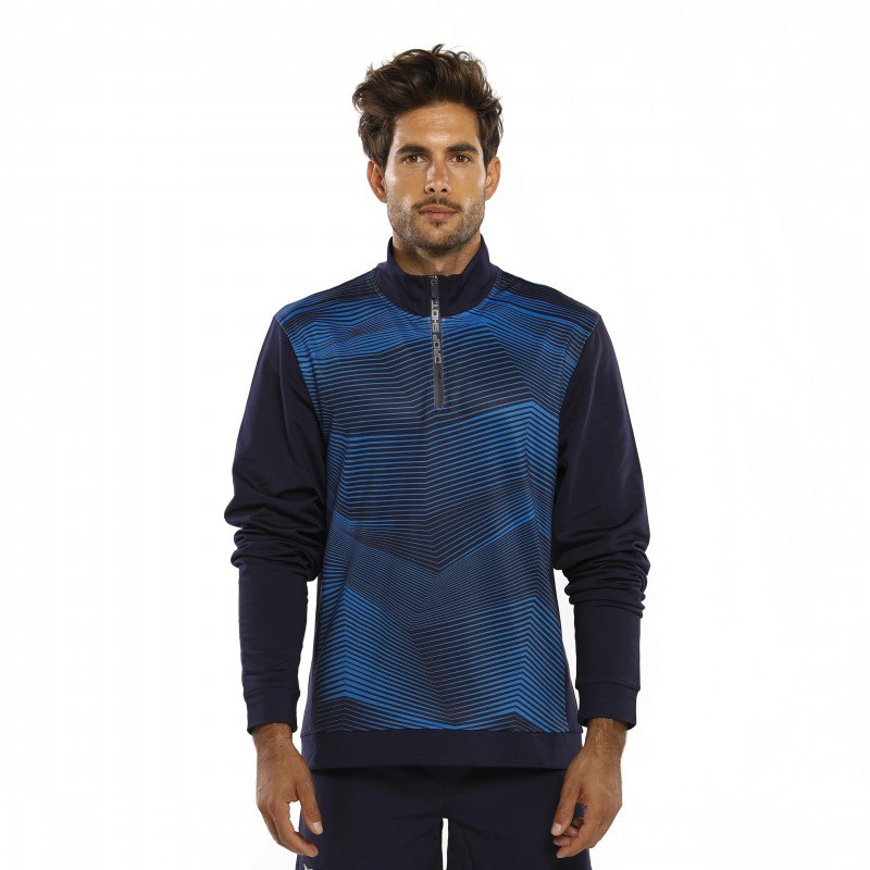 Drop Shot Rush Half Zip Sweatshirt Blau XS Mann Drop Shot Rush Half Zip Sweatshirt Blau XS Mann von Drop Shot