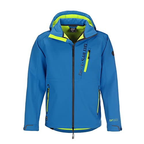 Dry Fashion Herren Softshell Jacke Grömitz Unifarben - Softshelljacke Outdoorjacke mit abnehmbarer Kapuze Windabweisend Wasserabweisend in Hellblau Größe 3XL Dry Fashion Herren Softshell Jacke Grömitz Unifarben - Softshelljacke Outdoorjacke mit abnehmbarer Kapuze Windabweisend Wasserabweisend in Hellblau Größe 3XL von Dry Fashion