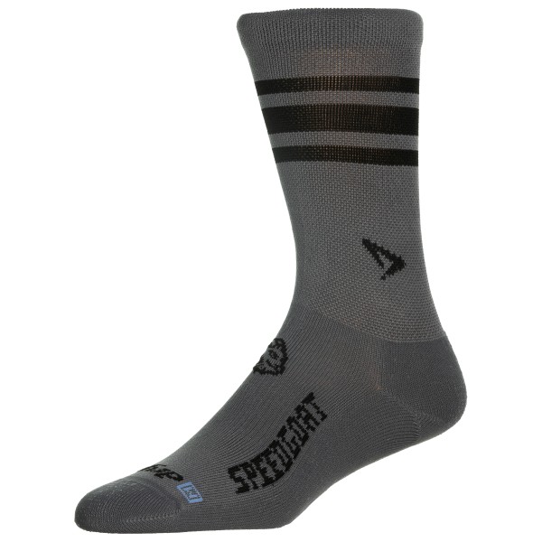 Drymax - Lite Trail Running Crew - SPEEDGOAT - Laufsocken Gr S grau von Drymax