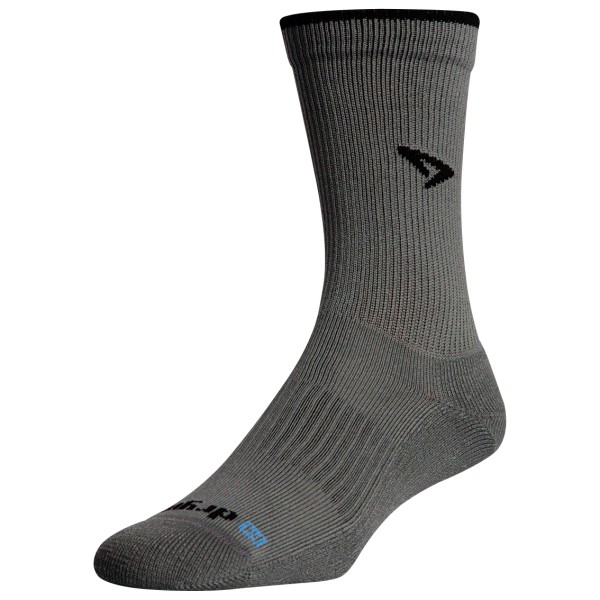 Drymax - Trail Running Crew - Laufsocken Gr XL grau von Drymax