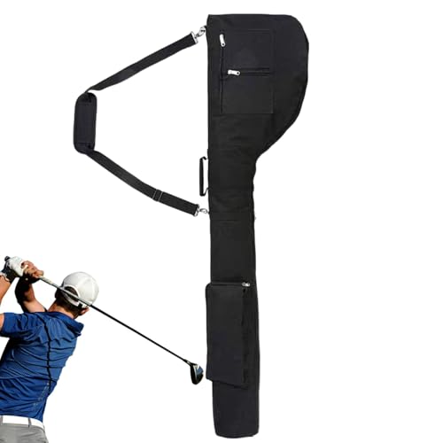 Dtaigou Golfschlägerträger,Golfschlägertasche,Übungs-Golftasche - Tragbare Golftasche, Club-Aufbewahrungstasche, einfache Tragetasche für Weihnachten Dtaigou Golfschlägerträger,Golfschlägertasche,Übungs-Golftasche - Tragbare Golftasche, Club-Aufbewahrungstasche, einfache Tragetasche für Weihnachten von Dtaigou