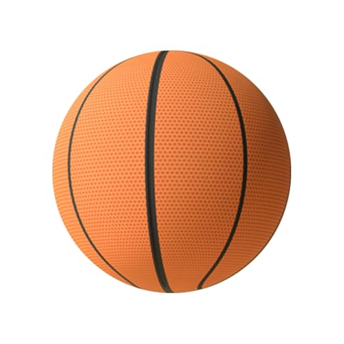 Dtaigou Indoor Bounce Basketball, Mute Bounce Silent Basketball,Silent Bounce Trainingsbasketball mit Reißverschlüssen | Verbesserter Schaumstoff-Basketball für Böden, Teppiche und Hartholz von Dtaigou