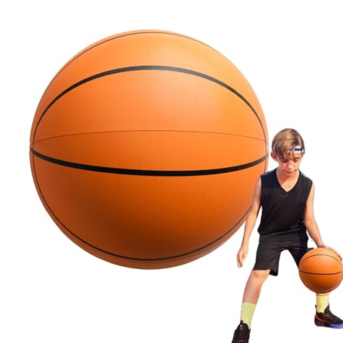 Dtaigou Lautloser Basketball, geräuschloser Basketball für den Innenbereich | Schaumstoff-Basketball für den Innenbereich - Leise Springender, geräuscharmer Airless-Ball, leiser Trainingsball, leise von Dtaigou