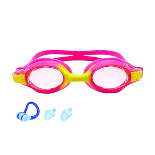 Dtaigou Weitsicht-Schwimmbrille,Kinder-Schwimmbrille - Antibeschlag-Schutzbrille für Kleinkinder mit ergonomischem Design und auslaufsicherer Dichtung,Schwimmbrille mit verstellbaren Riemen, von Dtaigou