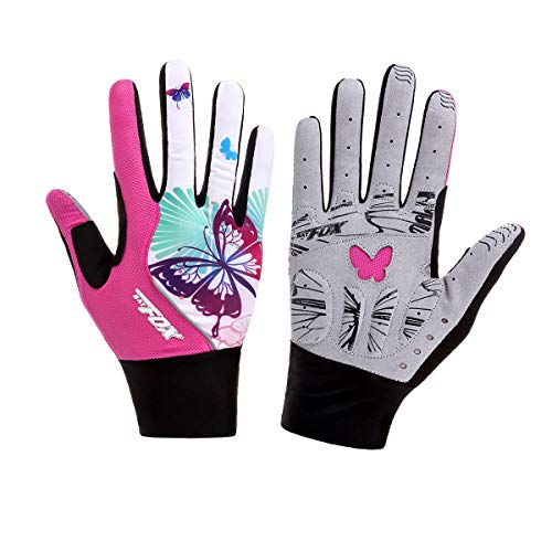 DuShow Radsport Handschuhe Damen Vollfinger Rosa Touchscreen Fahrradhandschuhe Damen Fahrradhandschuhe Gel Gepolsterte Fahrrad Lange Handschuhe Mountainbike Reiten Gym Sport Handschuhe Rosa S DuShow Radsport Handschuhe Damen Vollfinger Rosa Touchscreen Fahrradhandschuhe Damen Fahrradhandschuhe Gel Gepolsterte Fahrrad Lange Handschuhe Mountainbike Reiten Gym Sport Handschuhe Rosa S von DuShow