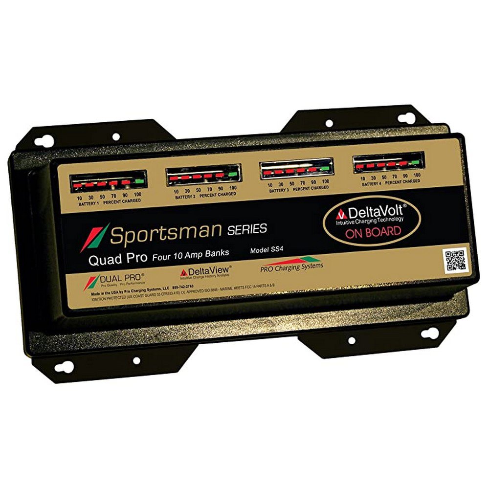 Dual Pro Sportsman Series Battery Charger 40a Schwarz Dual Pro Sportsman Series Battery Charger 40a Schwarz von Dual Pro
