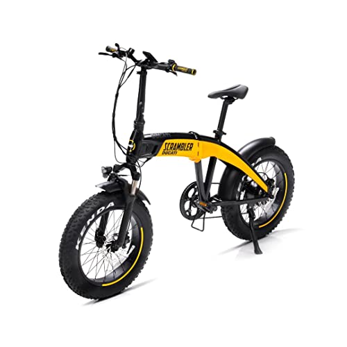 Ducati Scrambler SCR-E, faltbar, großes Rad, hydraulische Bremse, 250-W-Motor, 374-Wh-Akku, bis zu 70 km Ducati Scrambler SCR-E, faltbar, großes Rad, hydraulische Bremse, 250-W-Motor, 374-Wh-Akku, bis zu 70 km von Scrambler Ducati