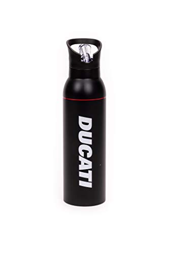 Ducati Unisex – Erwachsene Thermoflasche, Schwarz, Einheitsgröße, Edelstahl Ducati Unisex – Erwachsene Thermoflasche, Schwarz, Einheitsgröße, Edelstahl von Ducati